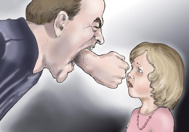violent angry father